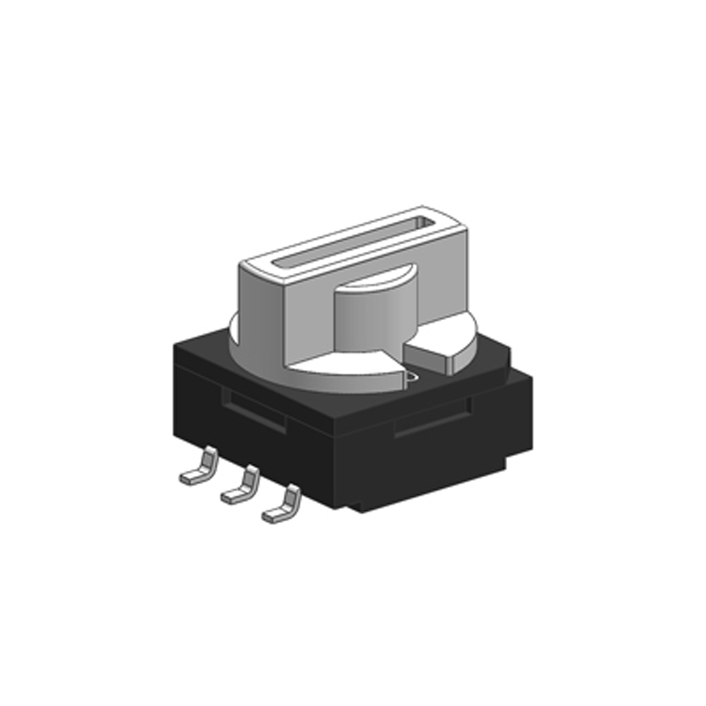 R9310R6S SMT Rotary Dip Switch With Knob