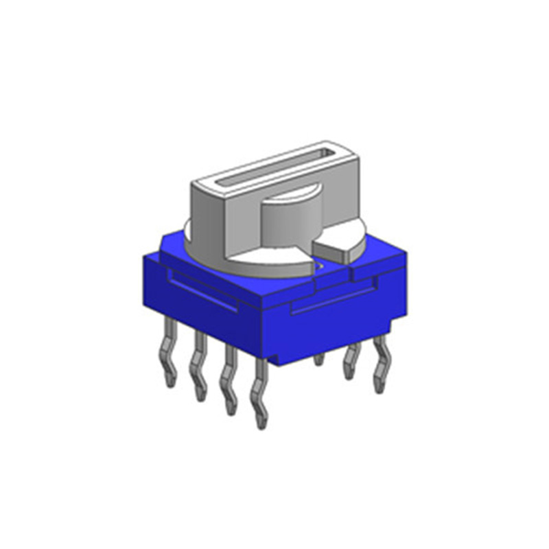 RS82H 4+4 Pin Rotary Selector Switch Thru Hole Style