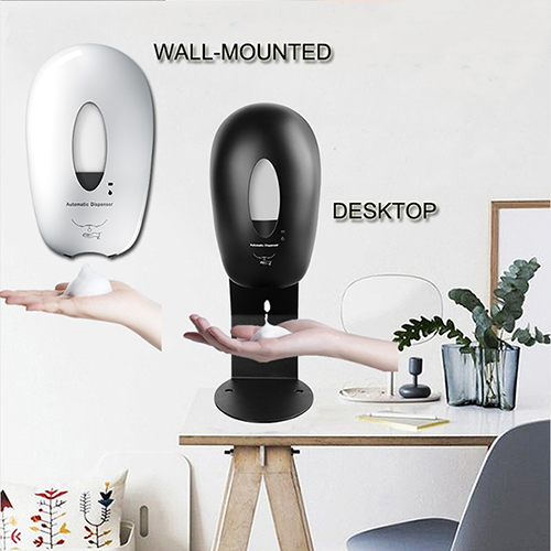 Touchless Automatic Alcohol Hand Sanitizer Liquid Soap Gel Foam Spray Dispenser